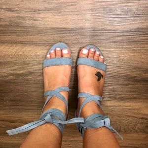 Block heel sandals
